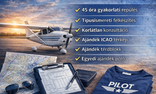 PPL(A) KÉPZÉS – TELJES PILÓTA ALAPKÉPZÉS